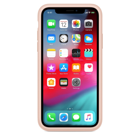 Apple Smart Battery Case для iPhone XS розовый песок фото 2