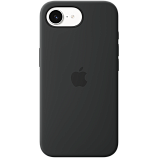 iPhone 17e Silicone Case with MagSafe - Black,Model A3646