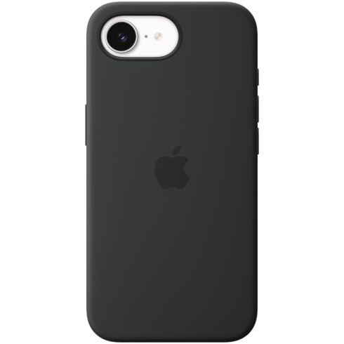 iPhone 17e Silicone Case with MagSafe - Black,Model A3646 фото 1
