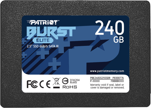 Patriot Burst Elite 240GB фото 1