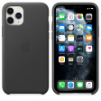 Apple Leather Case для iPhone 11 Pro черный фото 3