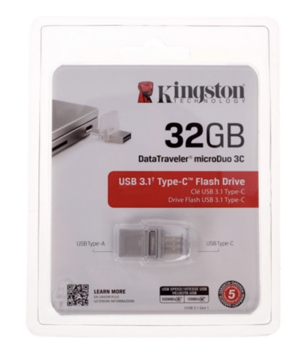 Kingston DataTraveler MicroDuo 32GB фото 2