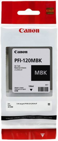Canon PFI-120MBK черный матовый фото 2