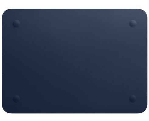Apple Leather Sleeve для MacBook Air и MacBook Pro 13″ темно-синий фото 2
