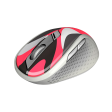 Rapoo M500 Silent, Red, Wireless, Optical, 1600dpi, 2 x AA, Bluetooth, USB фото 2