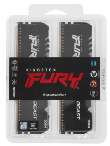Kingston Fury Beast RGB 2x32gb фото 4