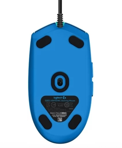Logitech G102 Lightsync синий фото 4