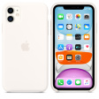 Apple Silicone Case для iPhone 11 мягкий белый фото 3