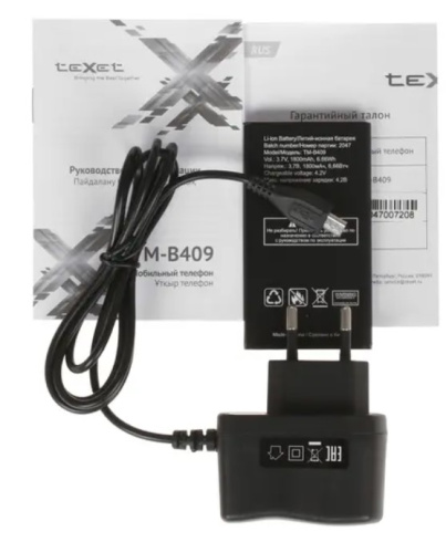 Texet TM-B409 черно-красный фото 4
