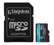 Kingston Canvas Go! Plus microSD 64GB