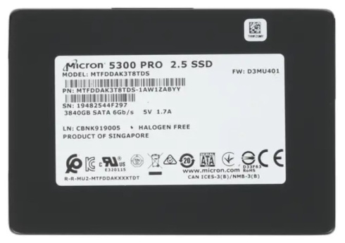 Micron 5300 Pro 3.84 Tb фото 1