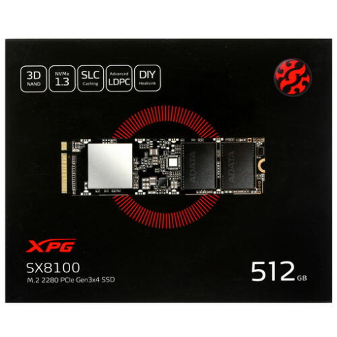 Adata XPG SX8100 512GB фото 4