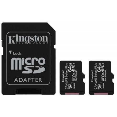 Kingston Canvas Select Plus microSDXC 2х64GB фото 1