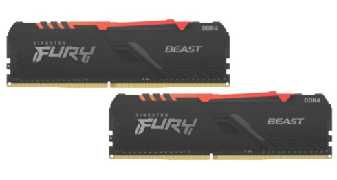 Kingston Fury Beast RGB 2x16gb фото 1