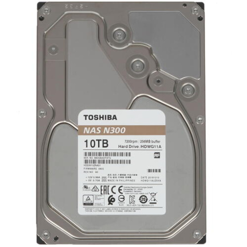 Toshiba Nas N300 10TB фото 1