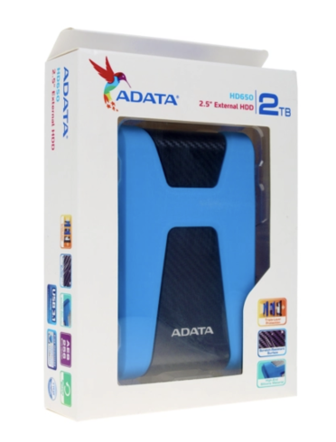 Adata HD650 2TB Blue фото 4