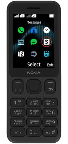 Nokia 125 DS TA-1253 черный фото 1