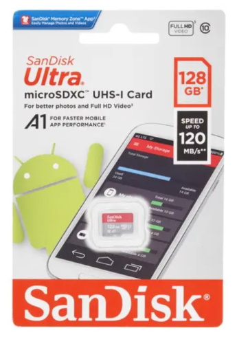 SanDisk Ultra microSD 128 Gb фото 2