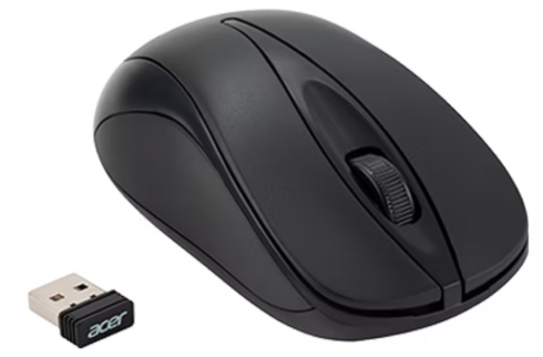 Acer OMR131 черный оптич. 1000dpi беспров. USB для ноутбука 3but  фото 3