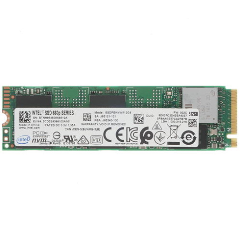 Intel 660p 512Gb фото 1