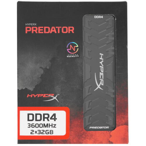 Kingston HyperX Predator RGB HX436C18PB3AK2/64 2x32GB фото 4