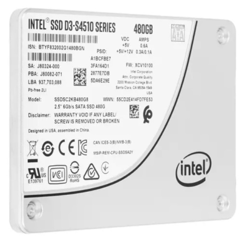 Intel D3-S4510 480 Gb фото 2