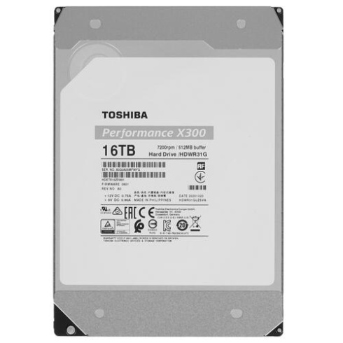 Toshiba X300 Performance 16TB фото 1