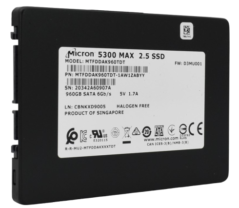 Micron 5300 Max 960 Gb фото 2