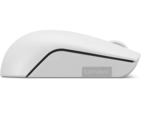 Lenovo 300 Wireless Compact Mouse (Cloud Grey) with battery фото 4