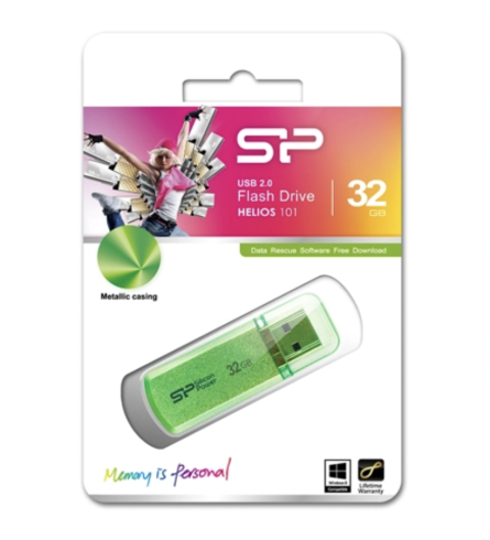 Silicon Power Helios 101 32GB зеленый фото 2