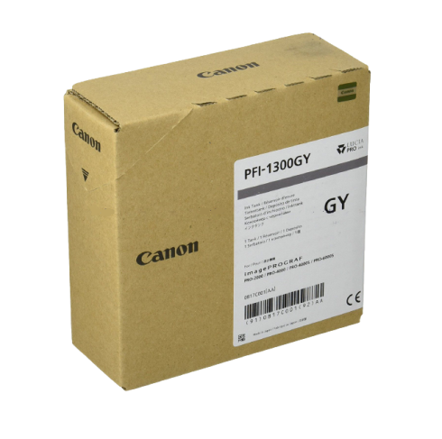 Canon PFI-1300 GY серый фото 2