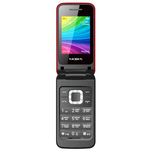 Мобильный телефон Texet TM-204 красный фото 1