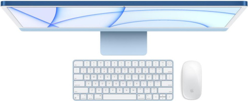 Apple iMac 24" Retina 4.5K Blue фото 4