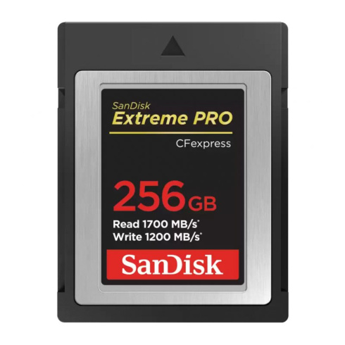 SanDisk Extreme Pro CF Express Card Type B 256GB фото 1