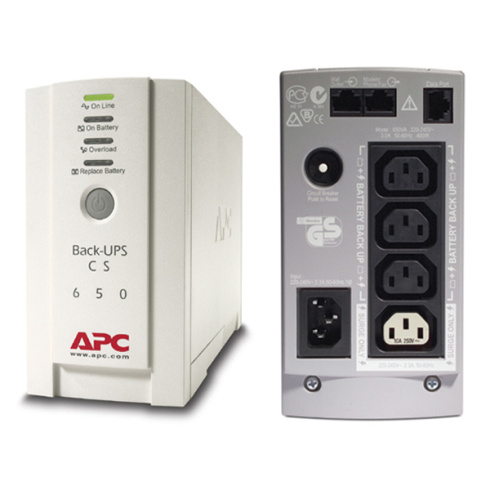 Источник бесперебойного питания APC Back-UPS 650, 230V фото 2