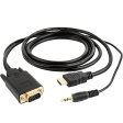 Cablexpert A-HDMI-VGA-03-5M фото 1