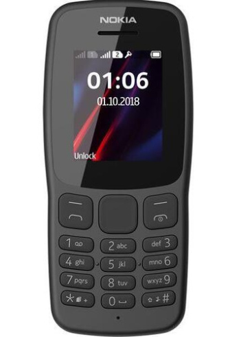 Nokia 106 DS TA-1114 серый фото 1