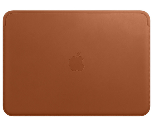 Apple Leather Sleeve для MacBook 12″ золотисто-коричневый фото 1