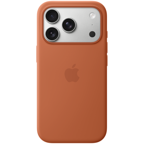 iPhone 17 Pro Silicone Case with MagSafe - Terra Cotta,Model A3559 фото 1