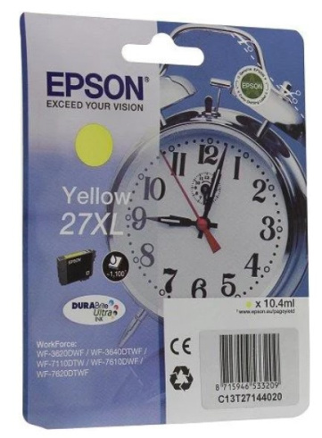 Epson 27XL желтый фото 2