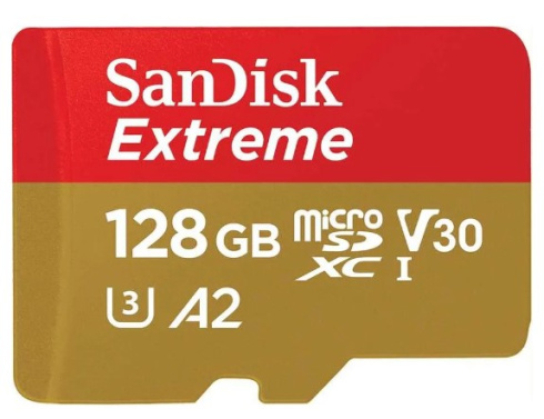 SanDisk Extreme microSDXC 128 Gb фото 1