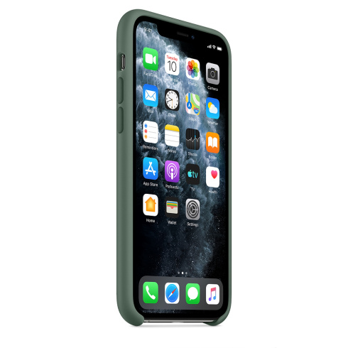 Apple Silicone Case для iPhone 11 Pro сосновый лес фото 2
