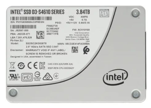 Intel D3-S4610 3.84 Tb фото 1