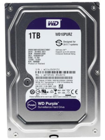 Western Digital Purple 1Tb фото 1