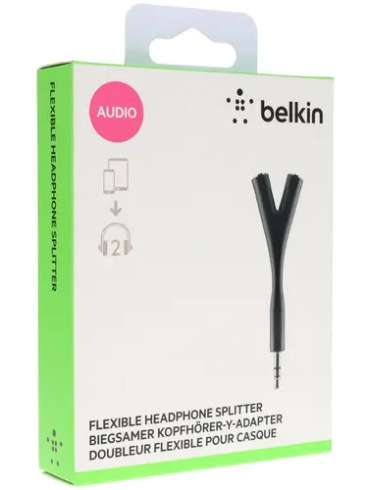 Belkin Flexible Headphone Splitter 3.5mm фото 2