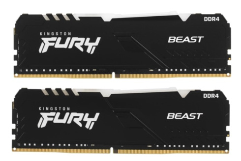 Kingston Fury Beast RGB 2x16gb фото 2