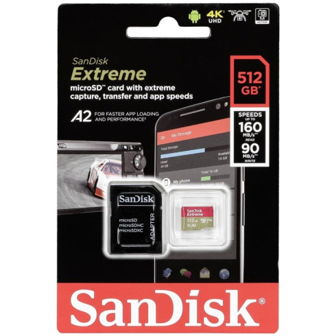 SanDisk Extreme microSDXC 512 Gb фото 3