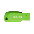SanDisk Cruzer Blade 64GB зеленый фото 1