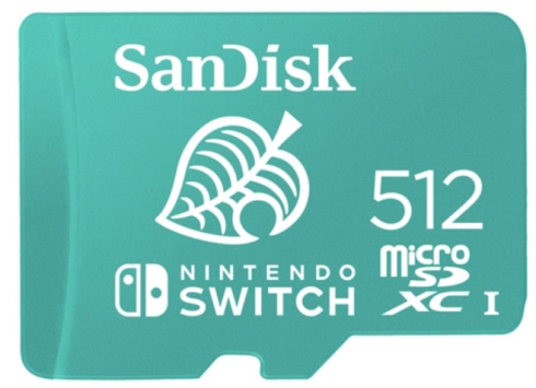 SanDisk microSDXC 512Gb for Nintendo Switch фото 1