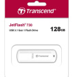 Transcend JetFlash 730 128Gb белый фото 2